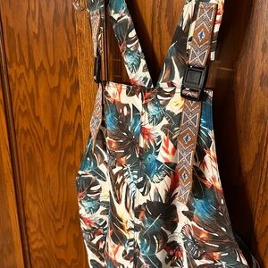 Kavu San Blas overalls monstera print L